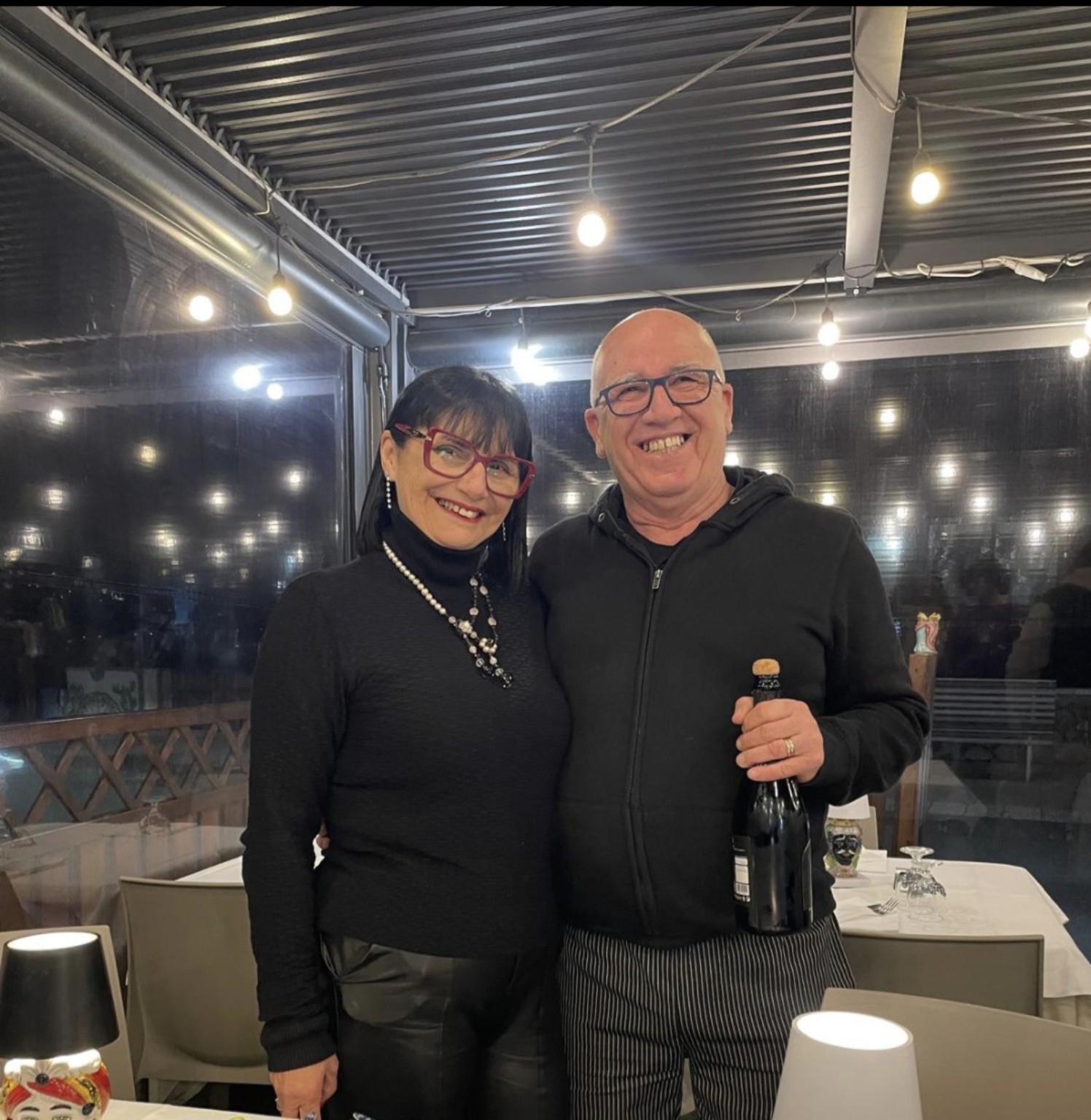 Alessandro and Cettina at Mister Fantasy