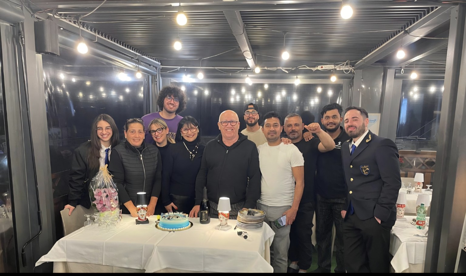 The Mister Fantasy team celebrating together